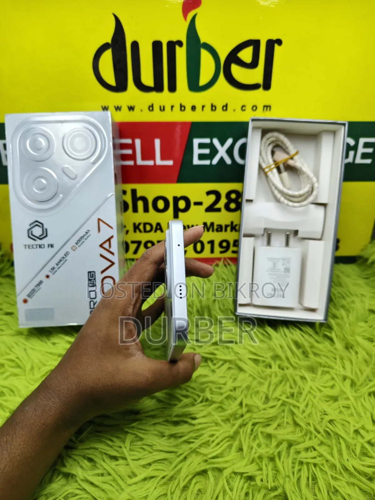 Tecno Pova 7 Pro 5G 256 GB Silver