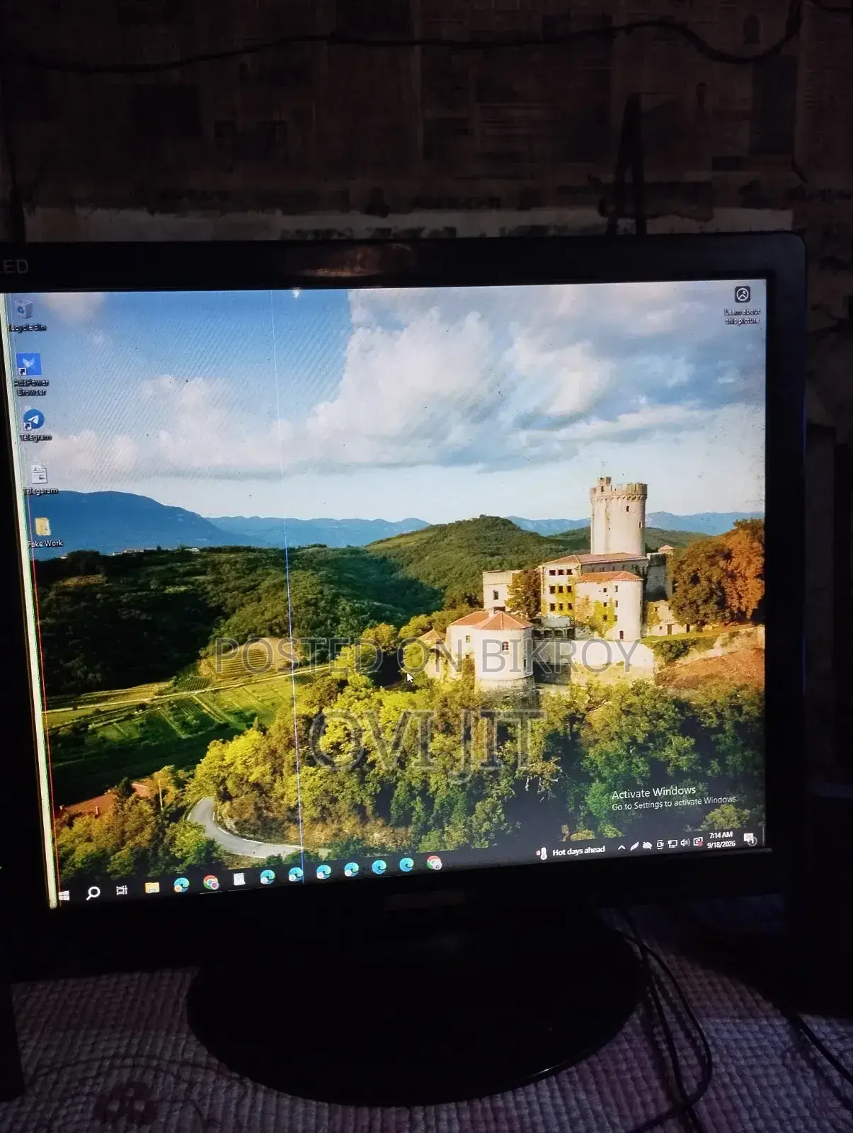 Desktop Computer Asus 8GB Intel Core i3 SSD 128GB