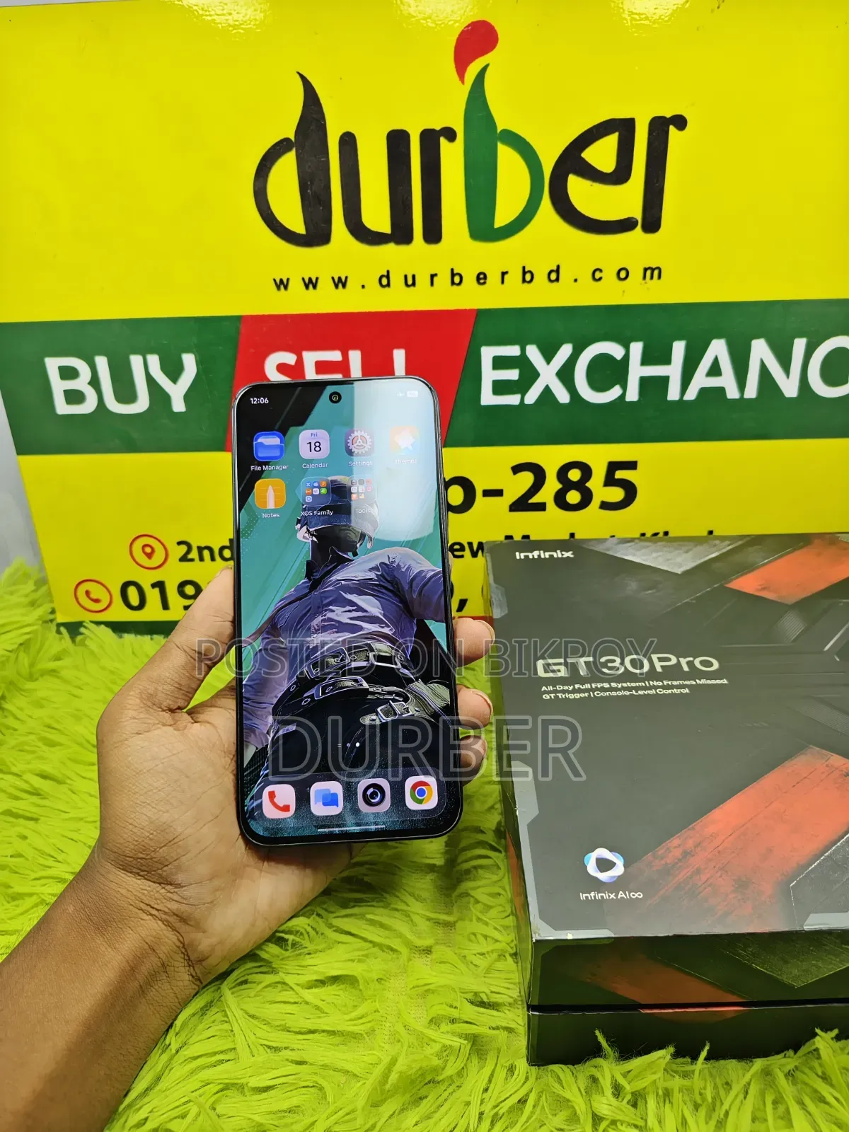 Infinix GT 30 Pro 256 GB Black