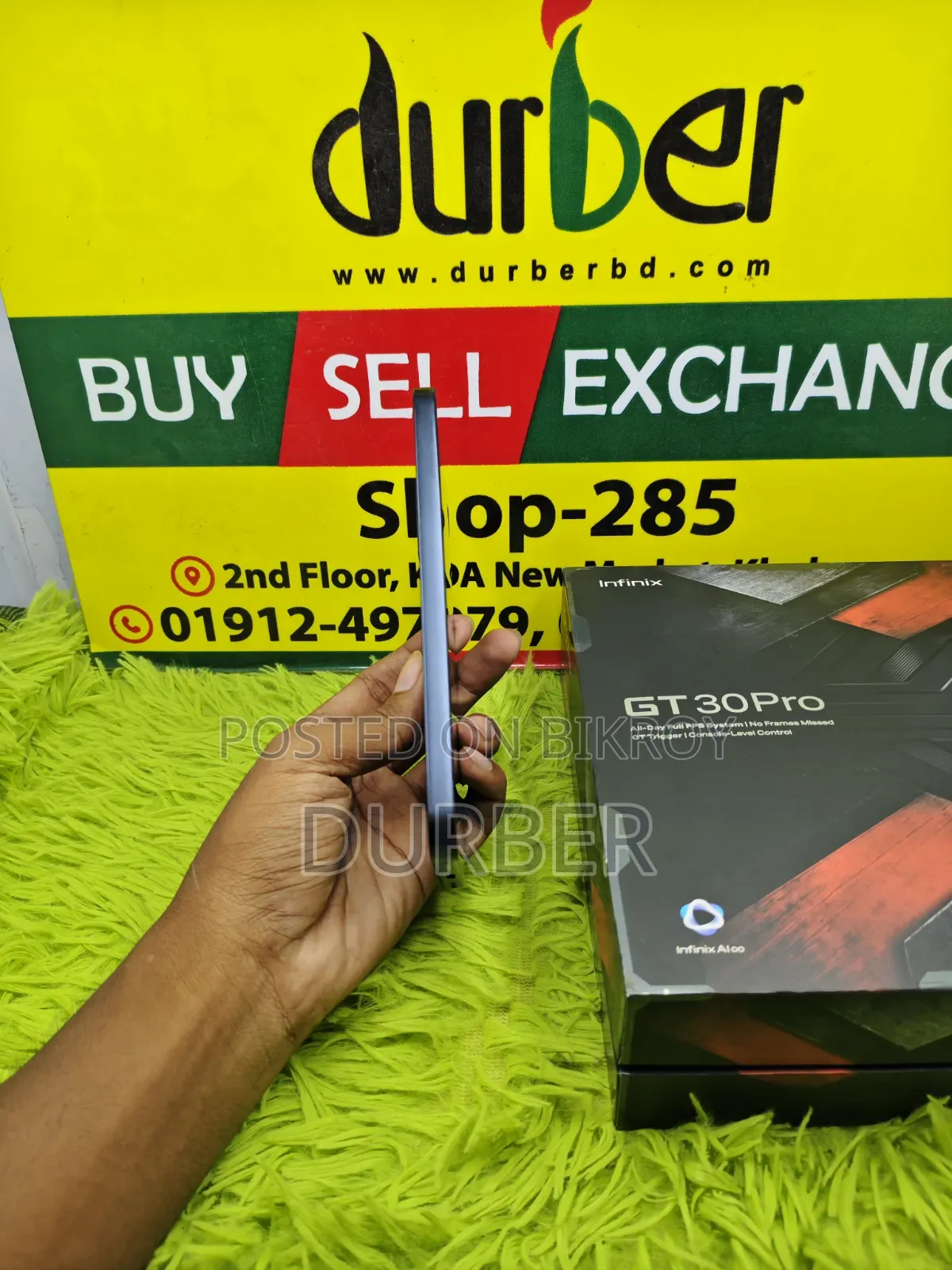 Infinix GT 30 Pro 256 GB Black