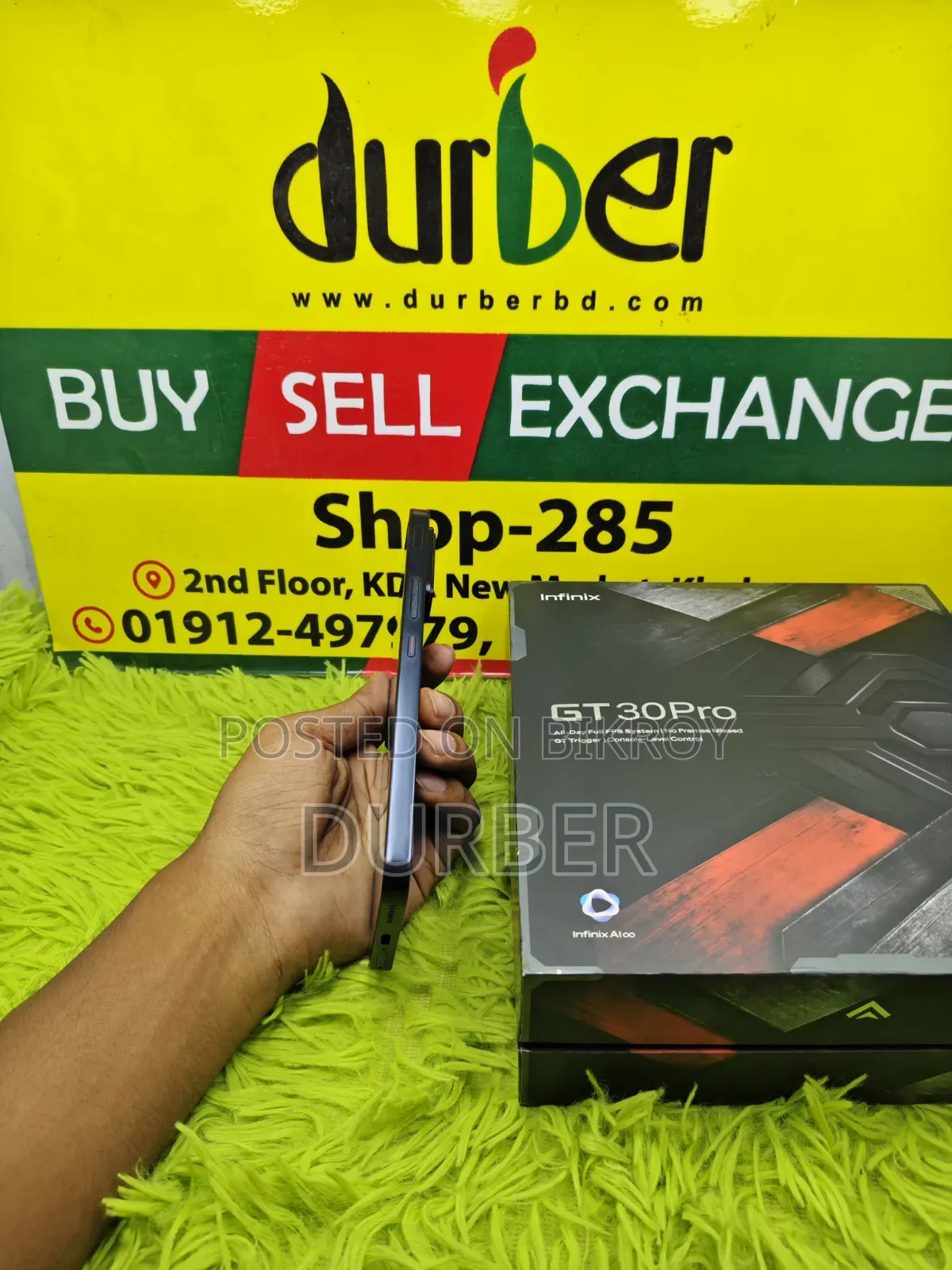 Infinix GT 30 Pro 256 GB Black