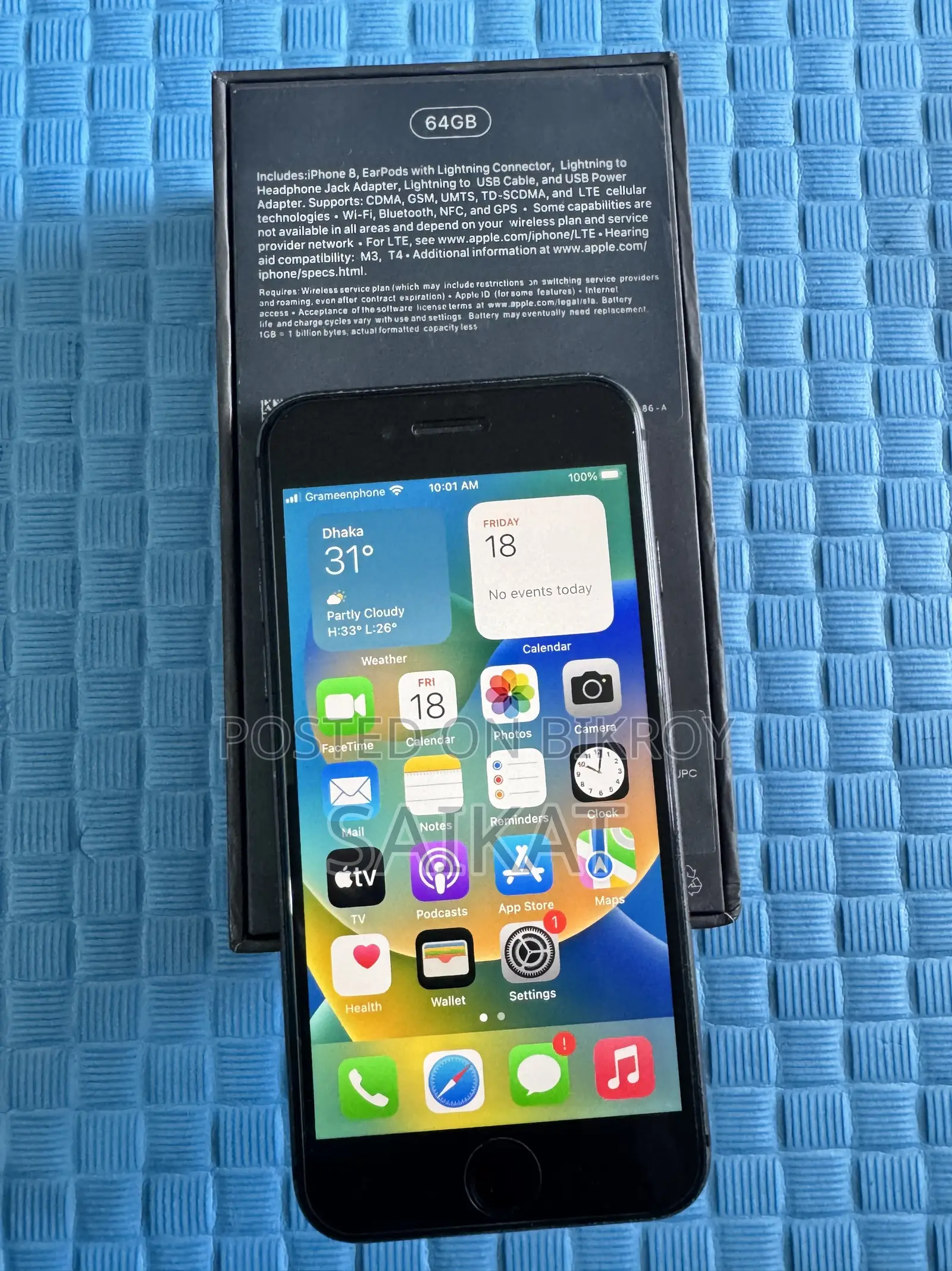 Apple iPhone 8 64 GB Black