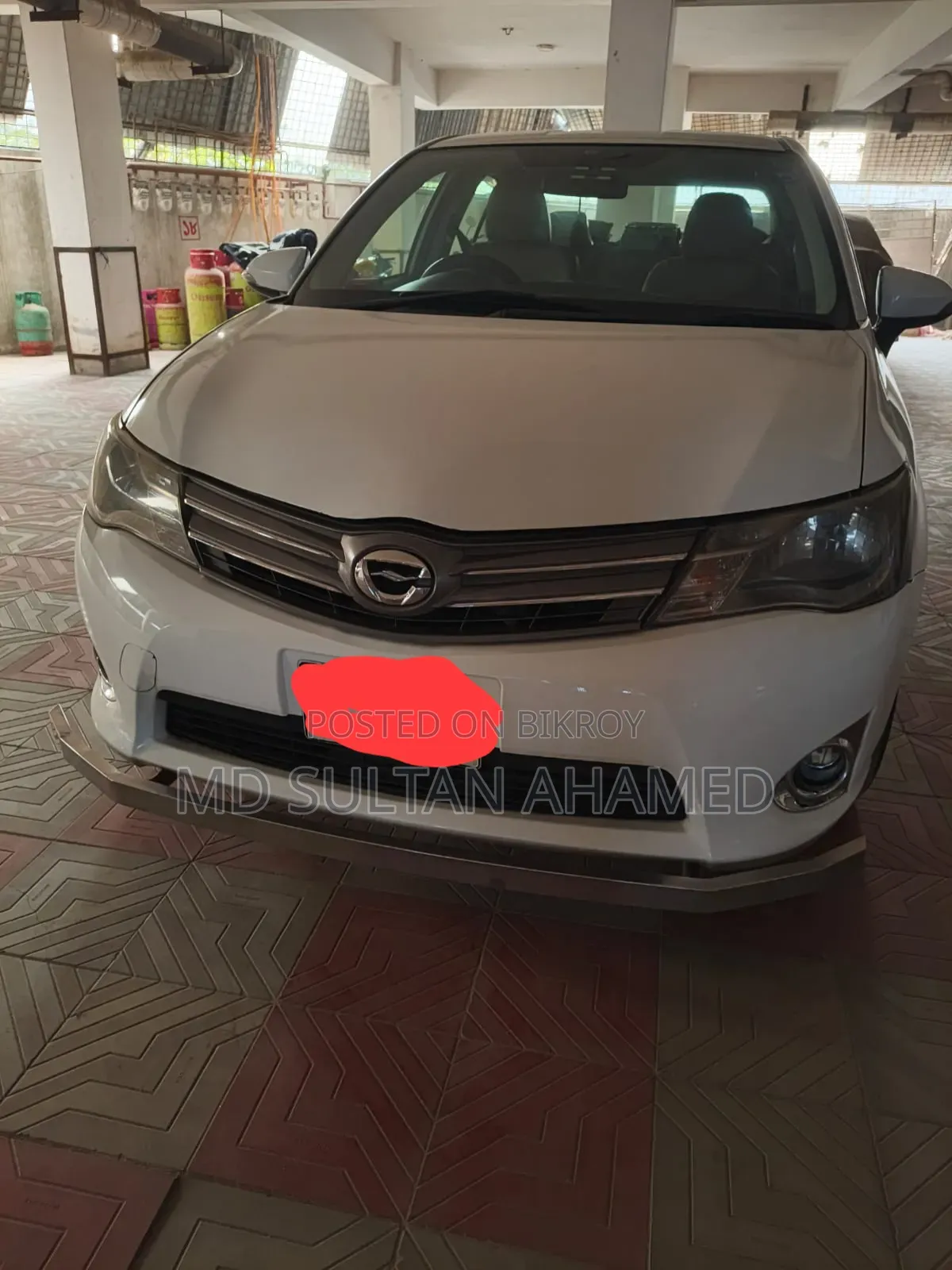 Toyota Axio 2013 White