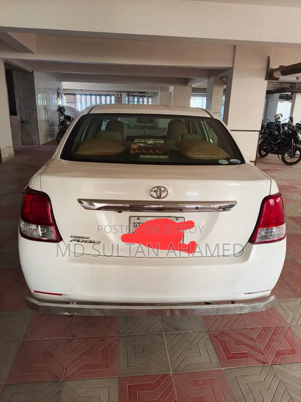 Toyota Axio 2013 White