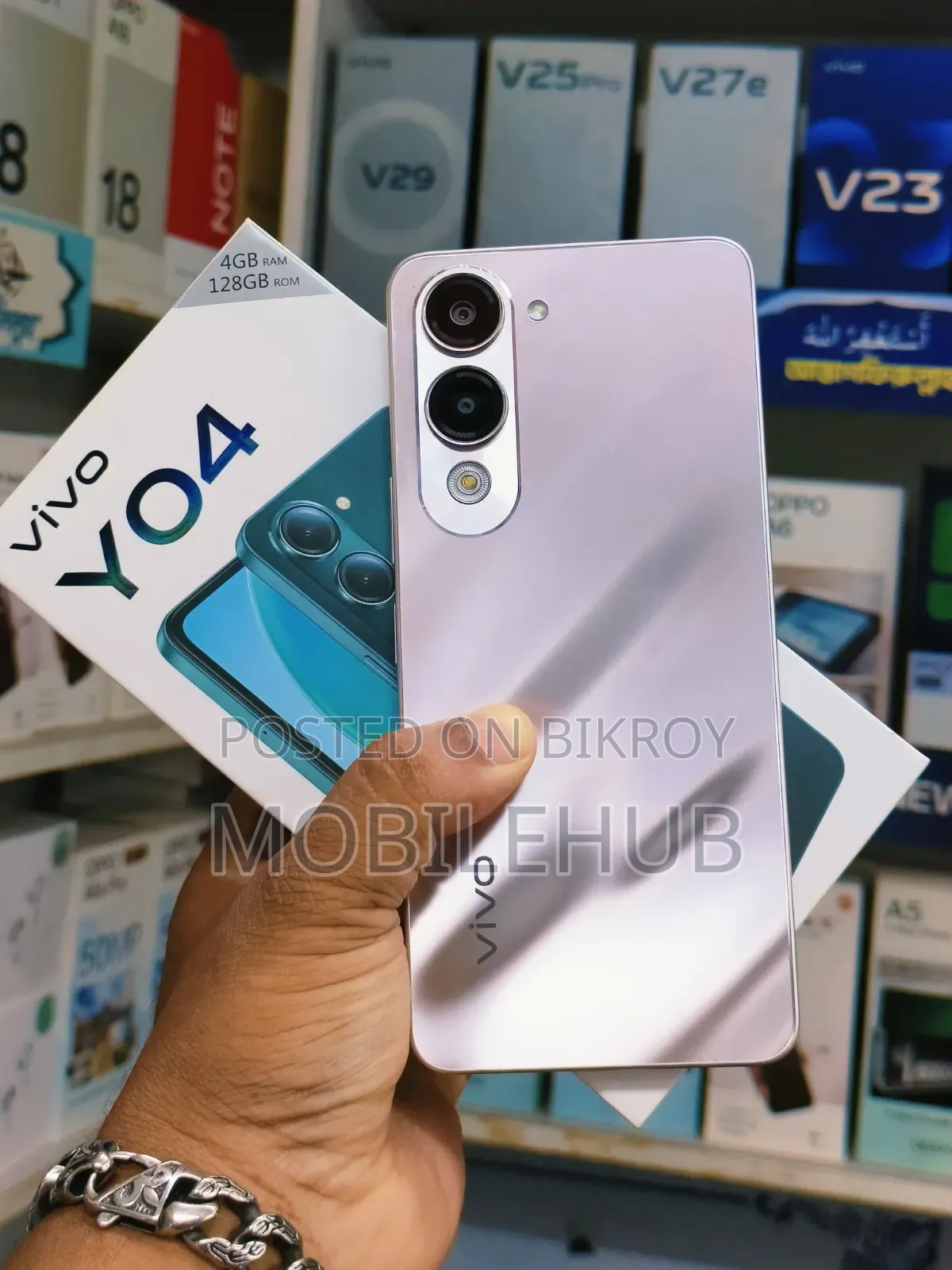Vivo Y04 128 GB Graphite