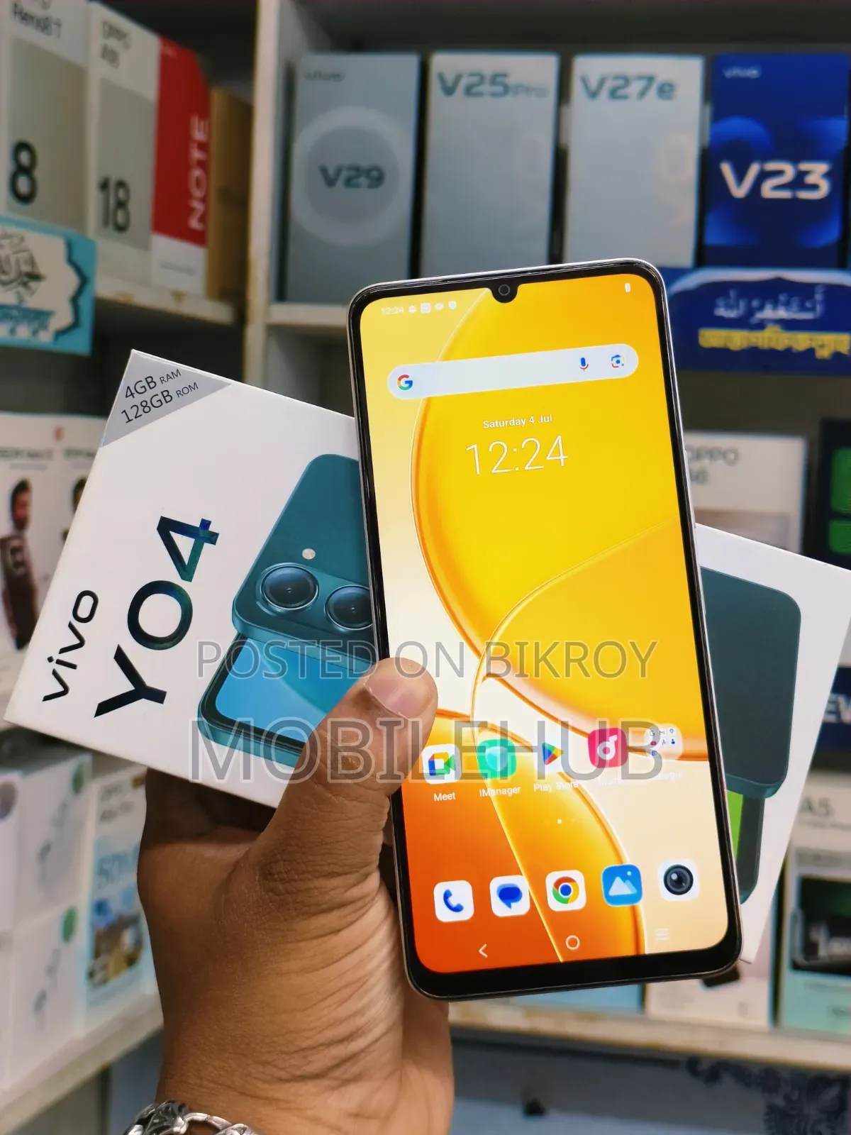 Vivo Y04 128 GB Graphite