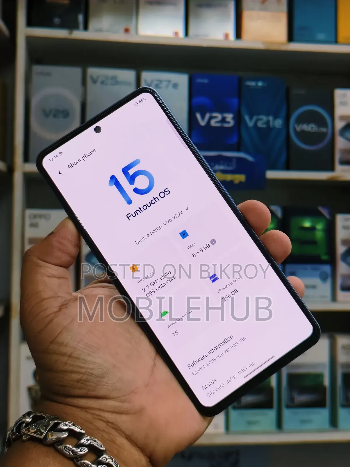 Vivo V27e 256 GB Purple
