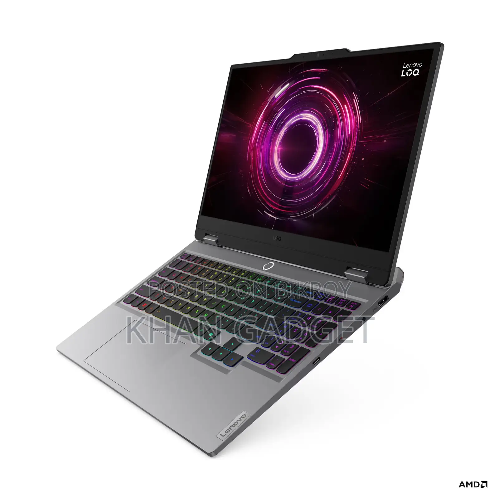 New Laptop Lenovo LOQ 15AHP10 16GB AMD Ryzen 7 SSD 1T