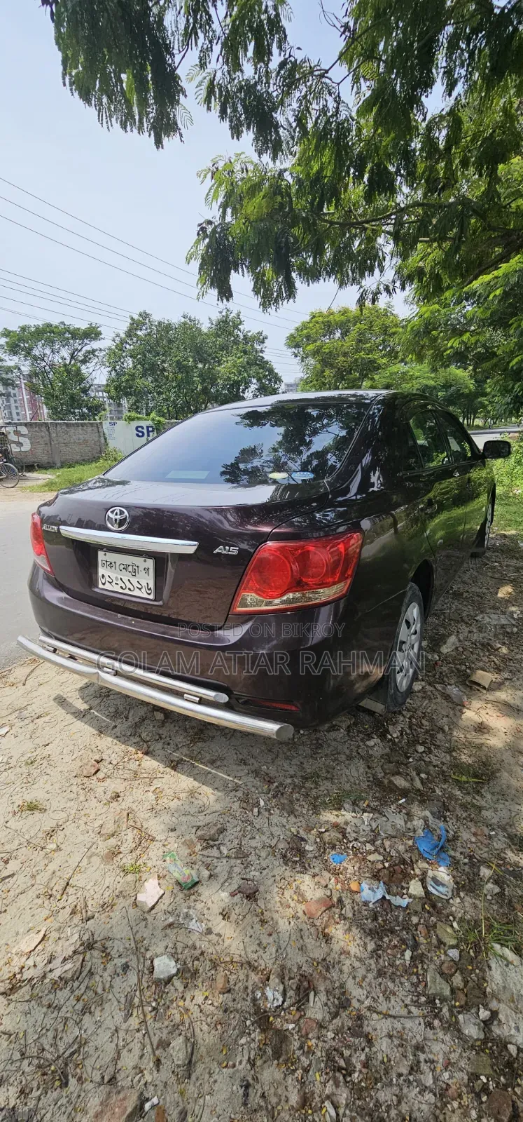 টয়োটা অ্যালিওন ২০১২ মেরুন