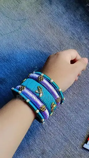 Handmade Reshmi Shora Kondon Bracelet