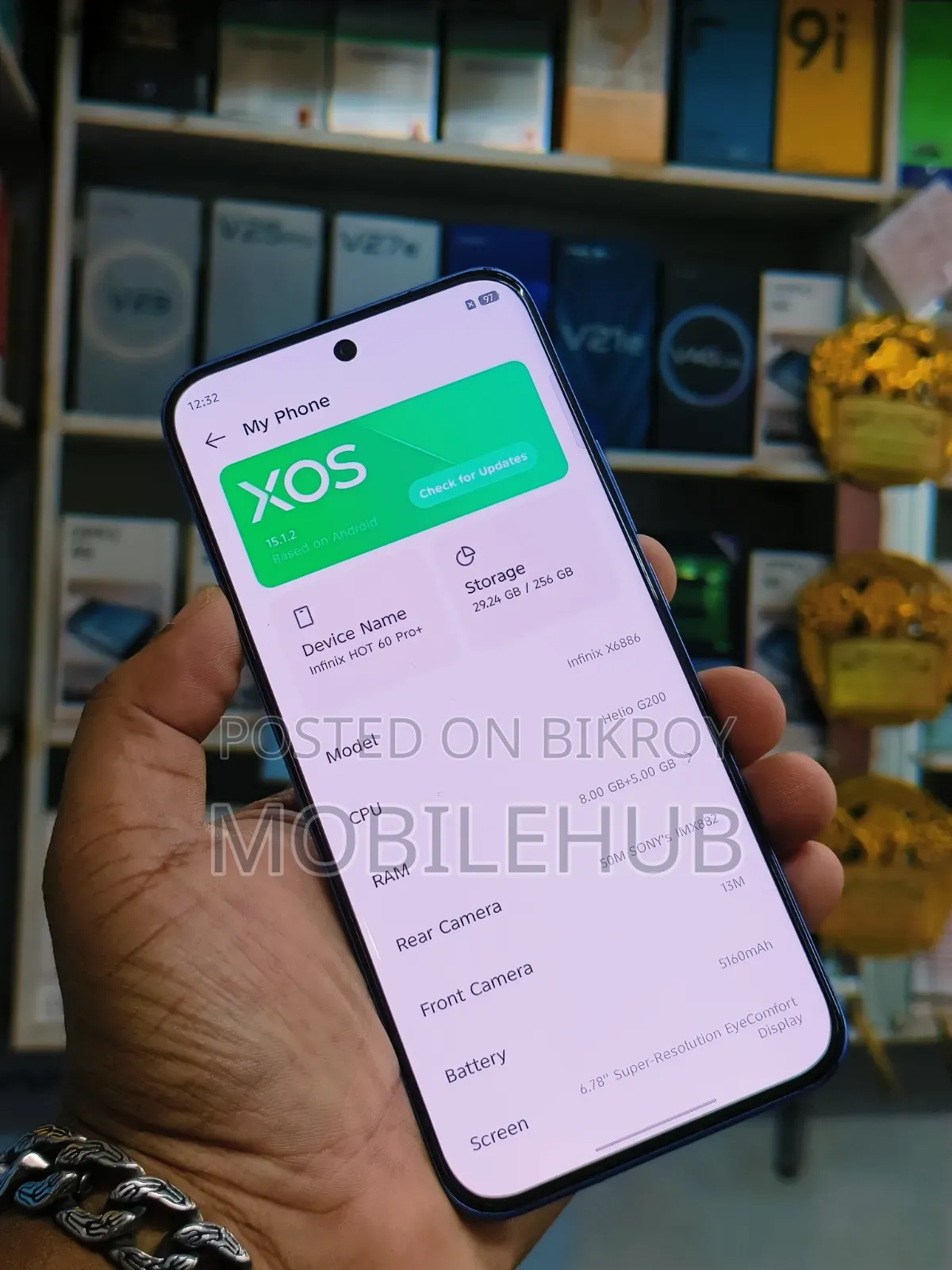 Infinix Hot 60 Pro+ 256 GB Pink