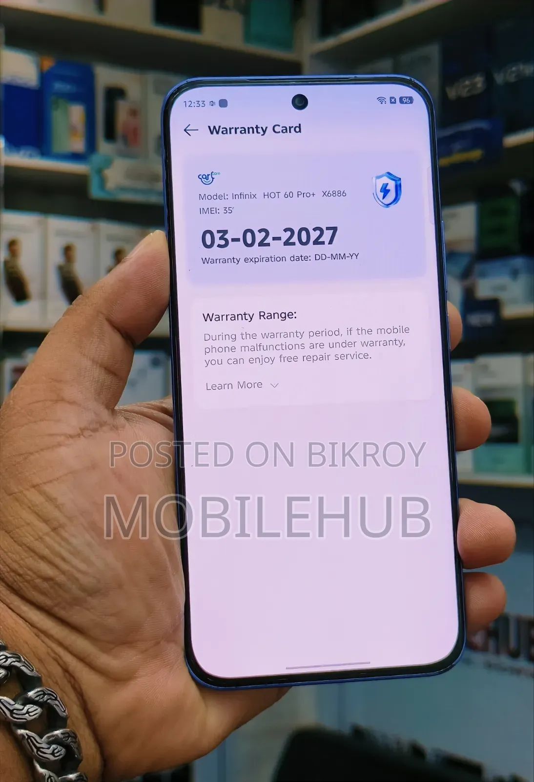 Infinix Hot 60 Pro+ 256 GB Pink