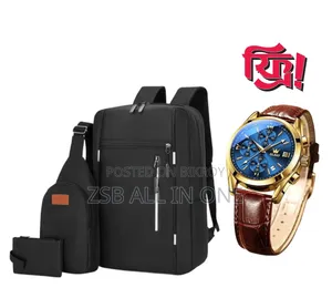 Premium Travel Bag Set 3.1 WITH FREE WATCH
