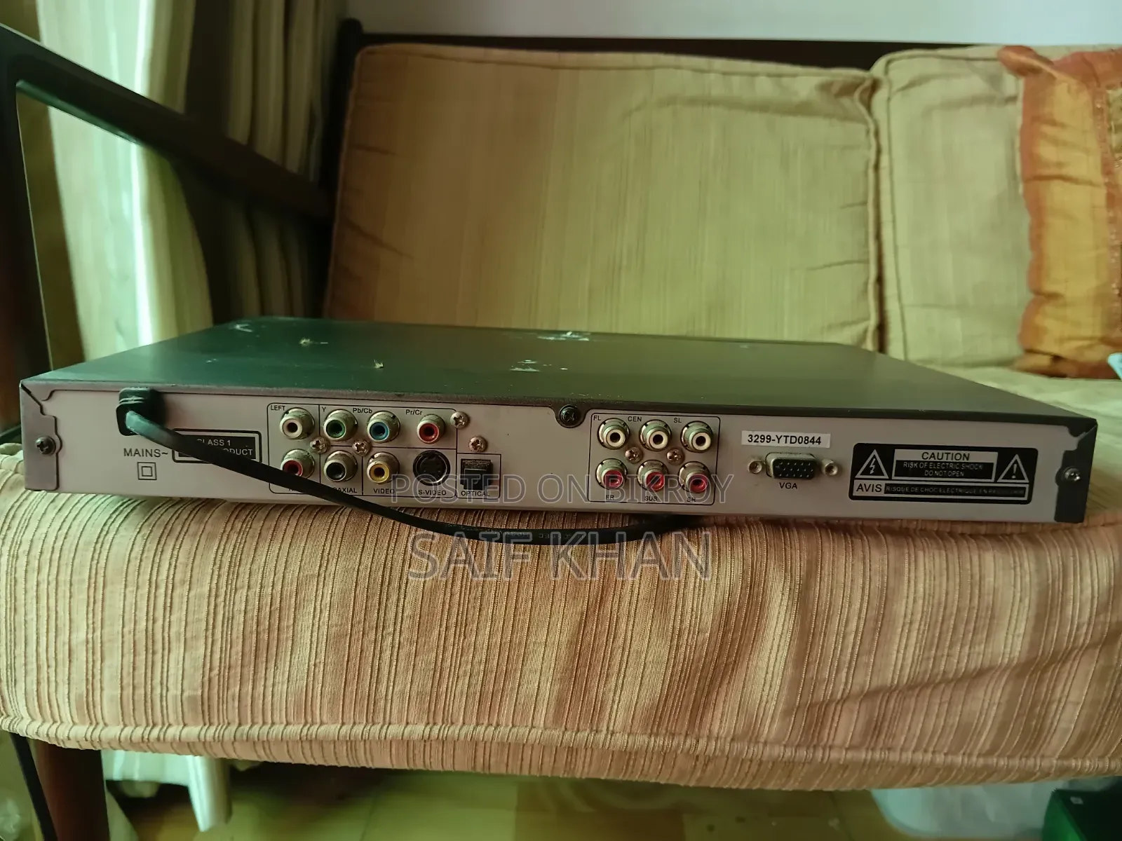 Sony Sound System and TCL DVD Player