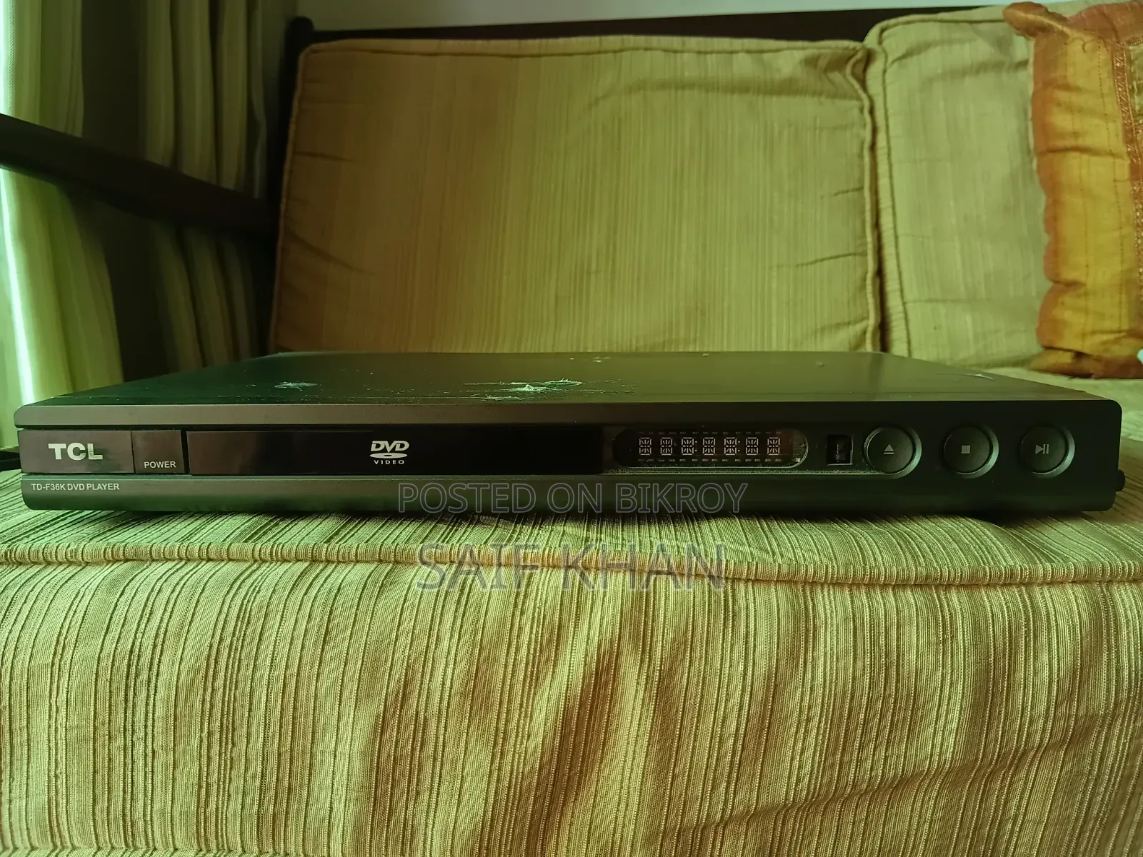 Sony Sound System and TCL DVD Player
