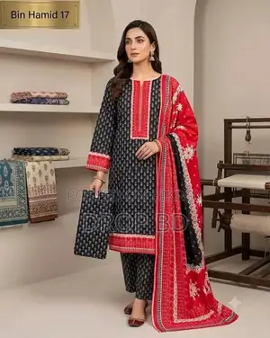 Charizma & Bin Hamid Digital Printed Lawn Three-Piece