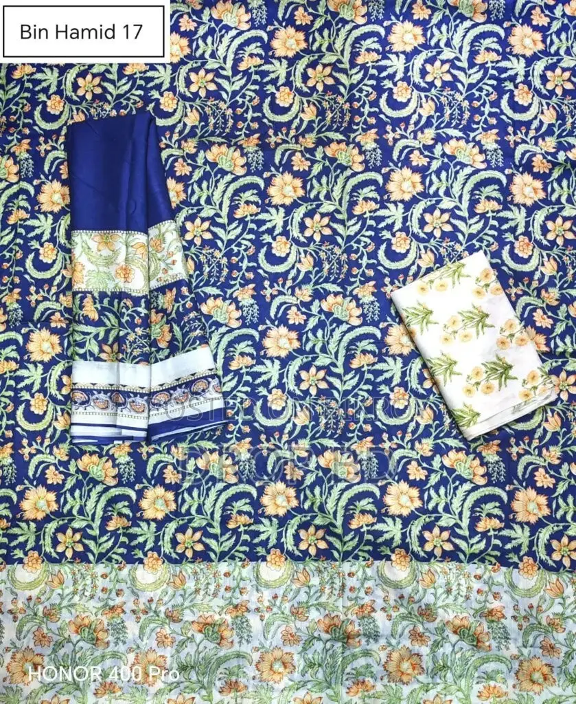 Charizma & Bin Hamid Digital Printed Lawn Three-Piece