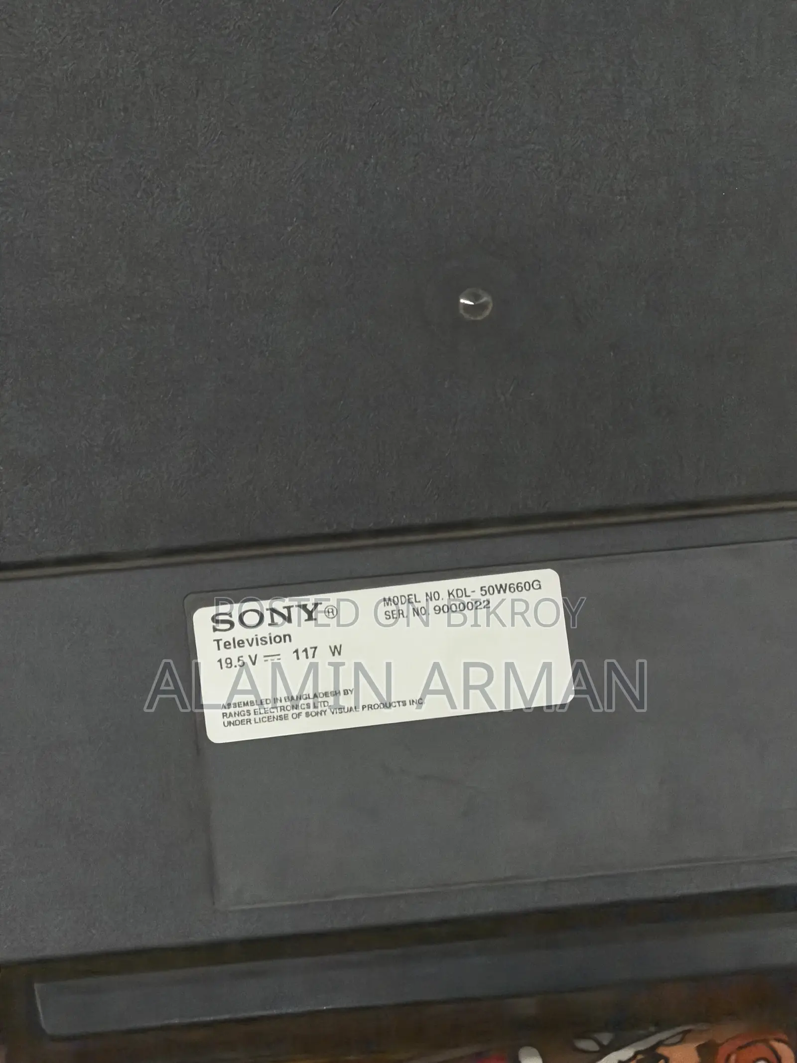 Sony Bravia 50 Inch KDL-50W660G Full HD Smart LED TV