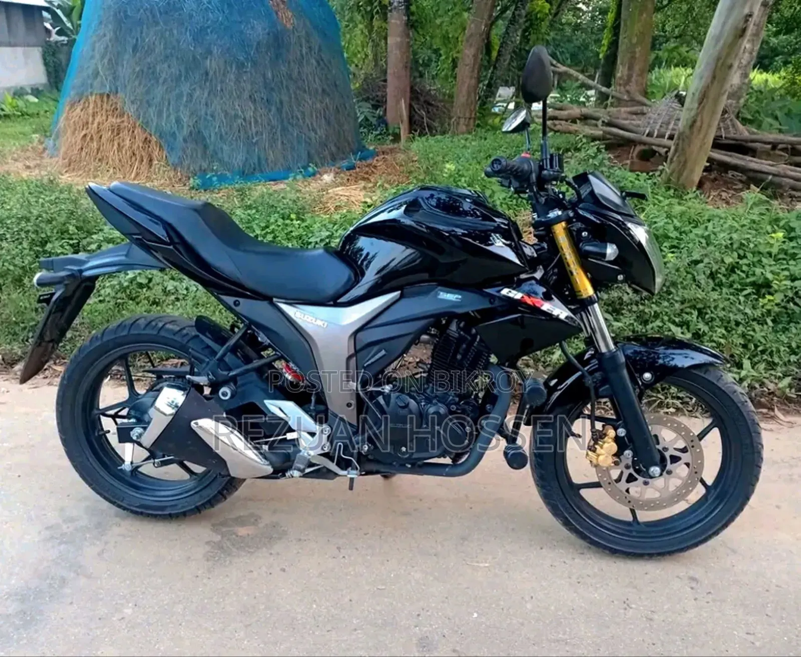 Suzuki Gixxer 2023 Black