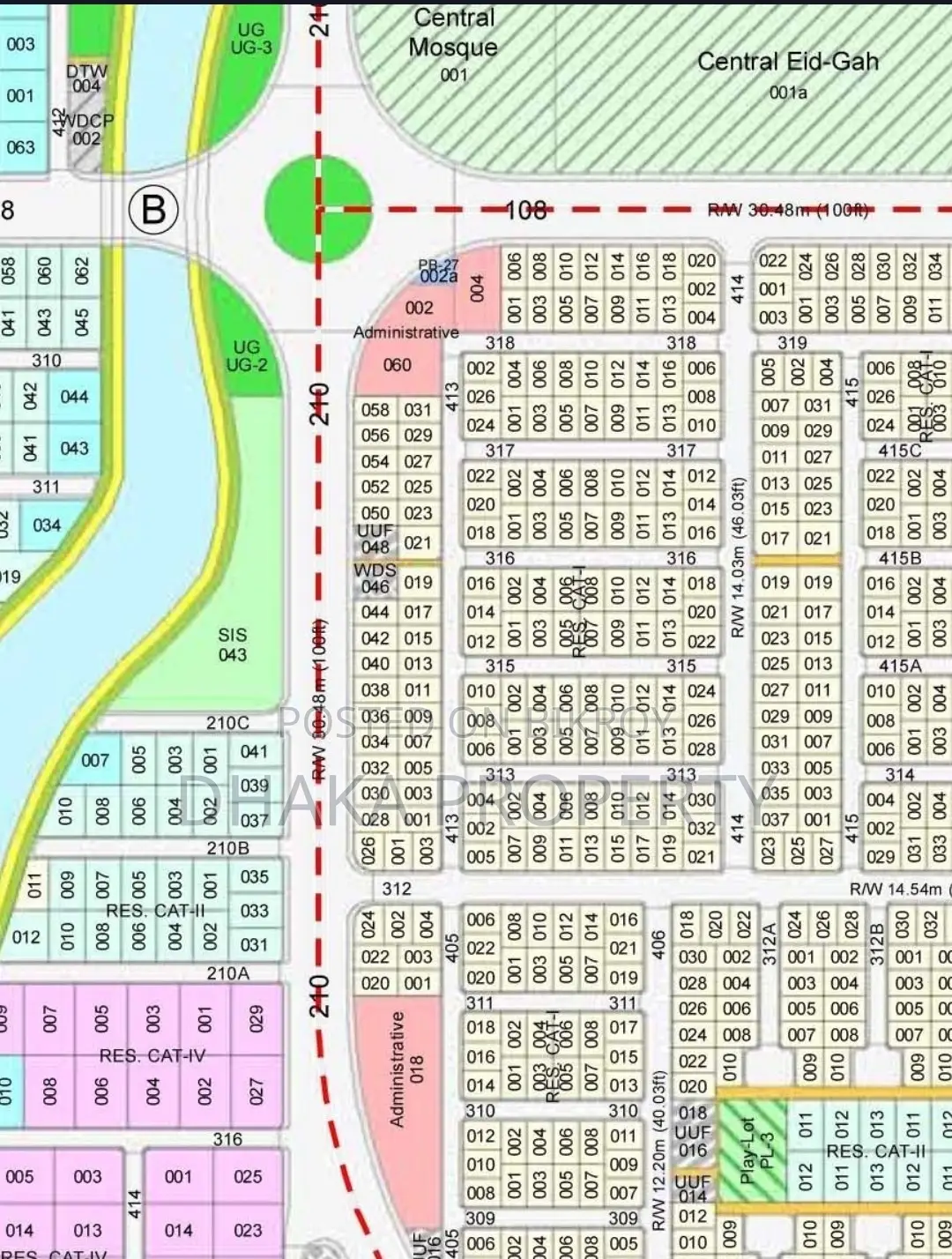 3 Katha Land Sale North at Sector-9