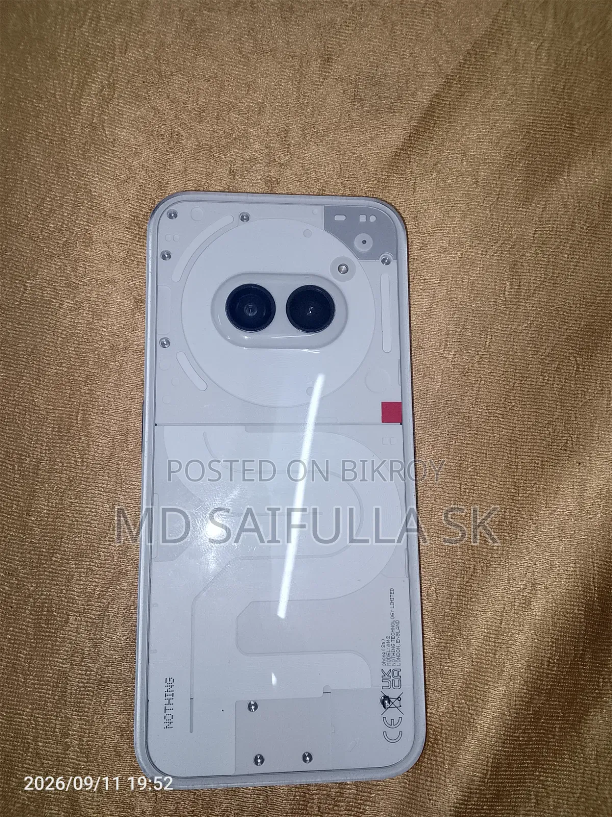 Nothing Phone 2a 128 GB White