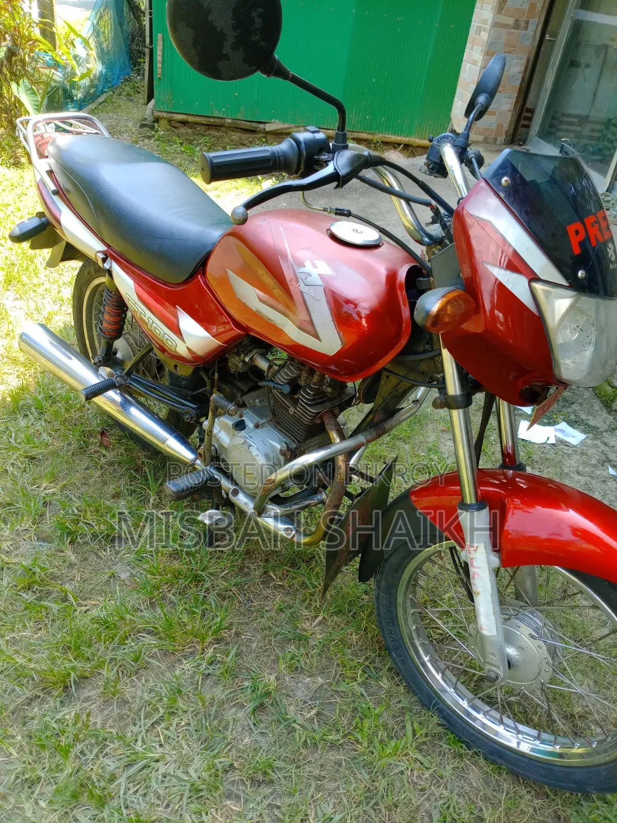 বাজাজ সিটি ১০০ ২০১৫ রেড