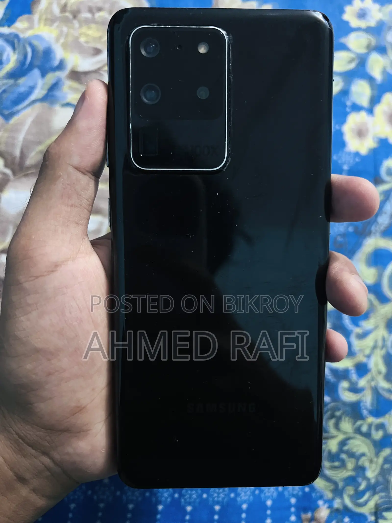 স্যামসাং গ্যালাক্সি এস২০ আল্ট্রা ১২৮ জিবি ব্ল্যাক