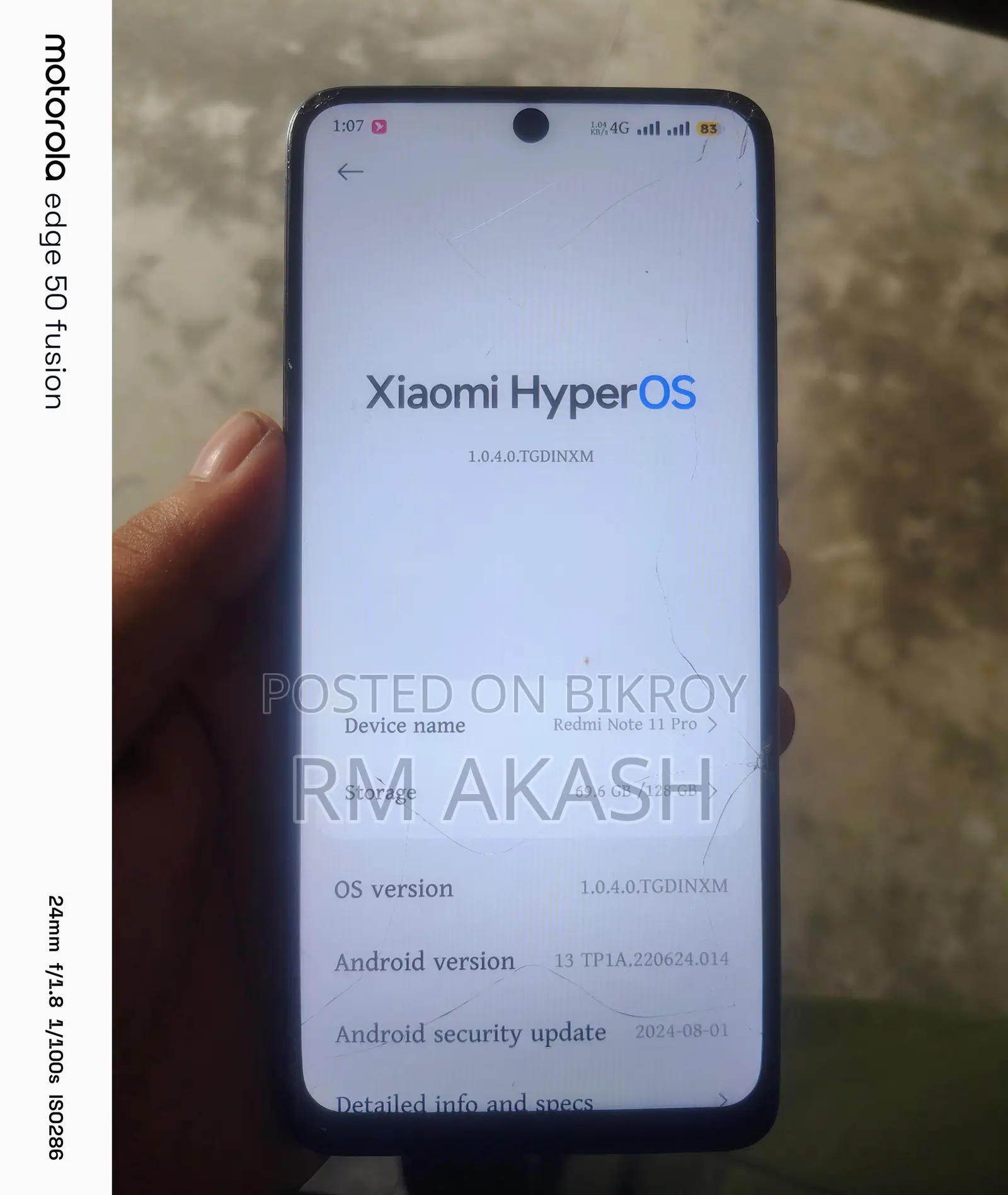 Xiaomi Redmi Note 11 Pro 128 GB White