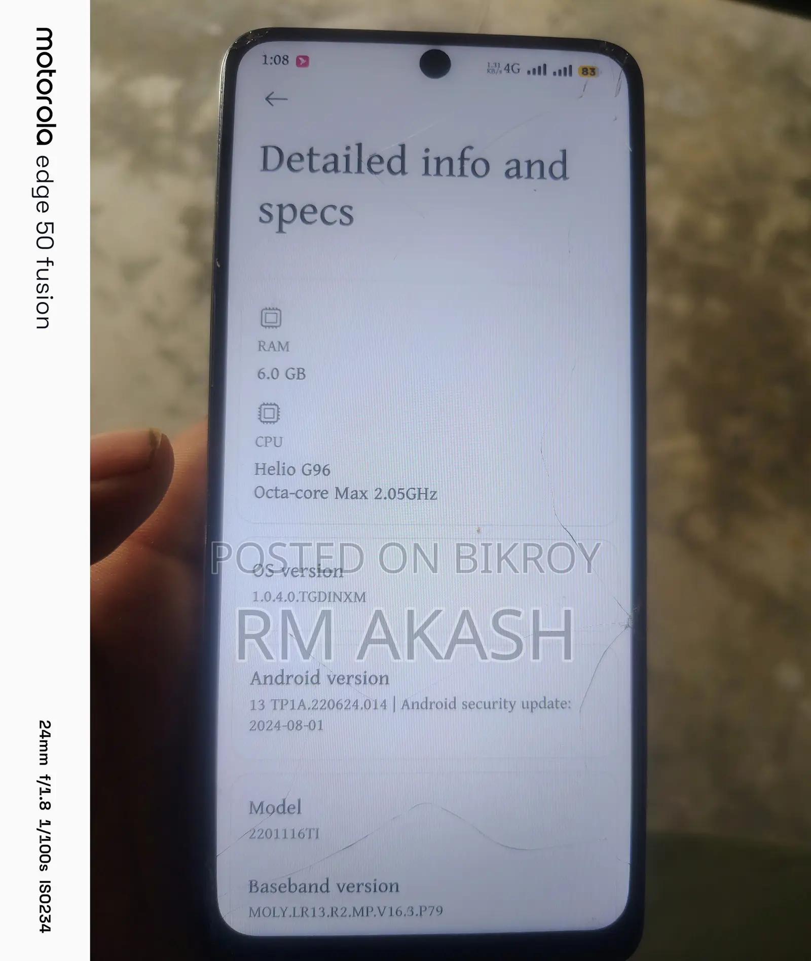 Xiaomi Redmi Note 11 Pro 128 GB White