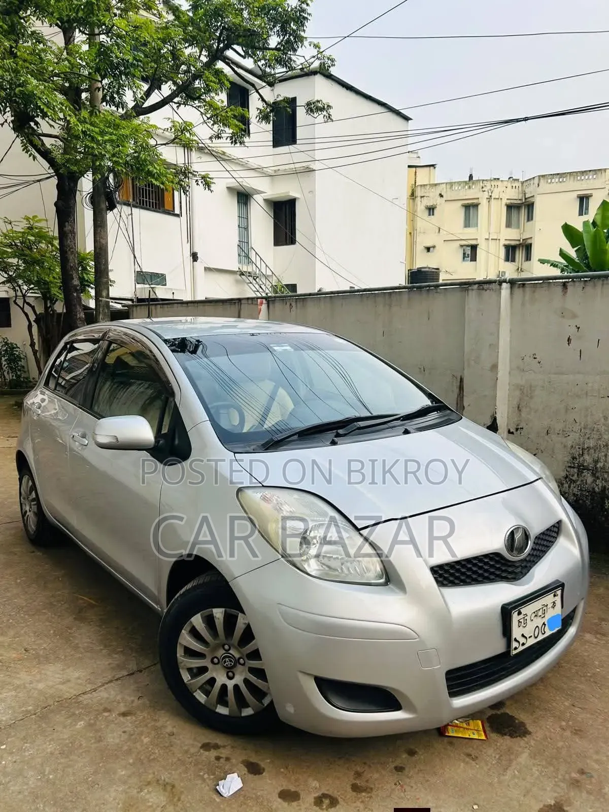 Toyota Vitz 1.0 FWD 5dr 2008 Silver
