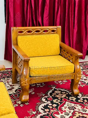 Teak Wood Sofa 5 Seat