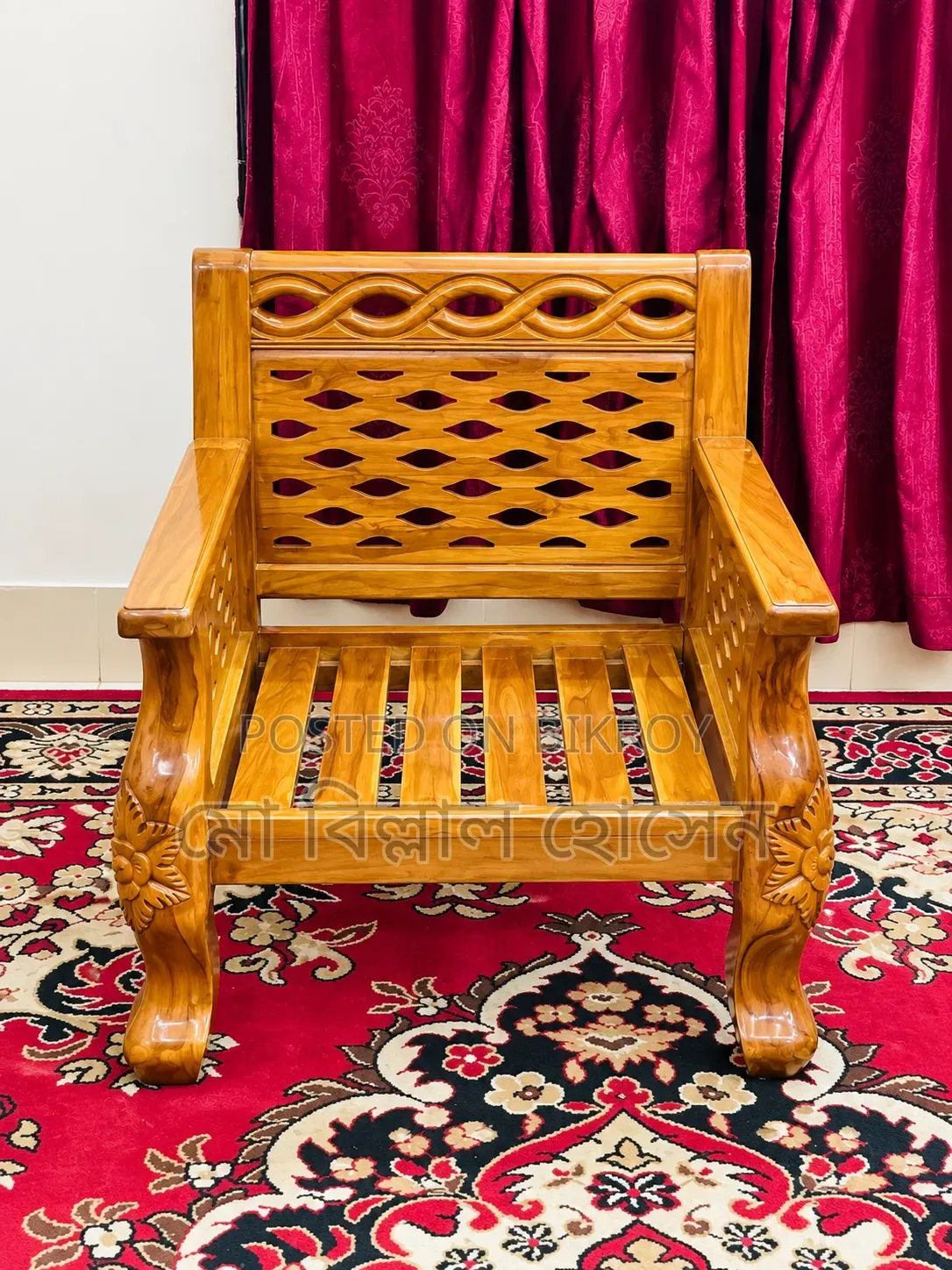 Teak Wood Sofa 5 Seat