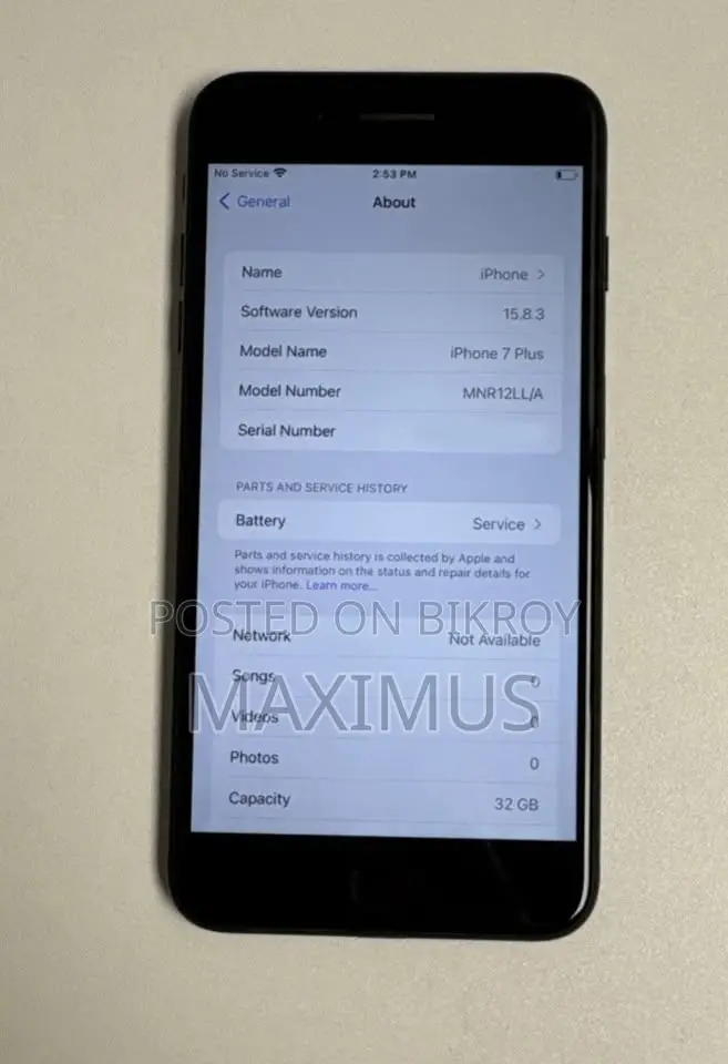 Apple iPhone 7 Plus 32 GB Black