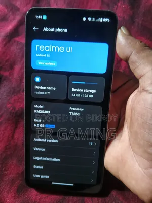 New Realme C71 128 GB White