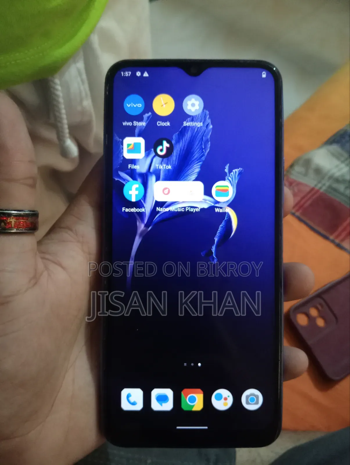 Vivo Y21 64 GB Blue