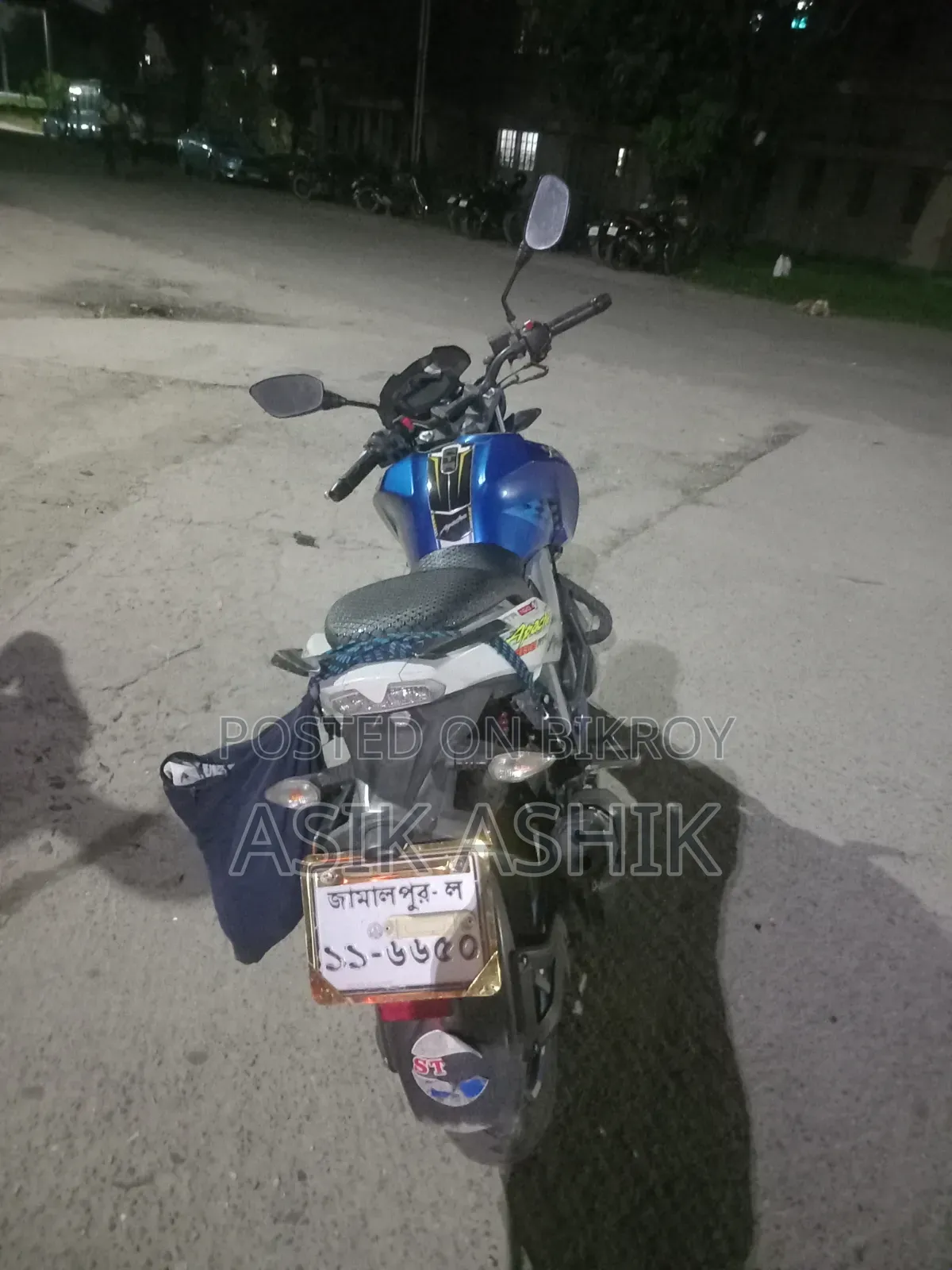 TVS Apache 160 4V 2020 Blue