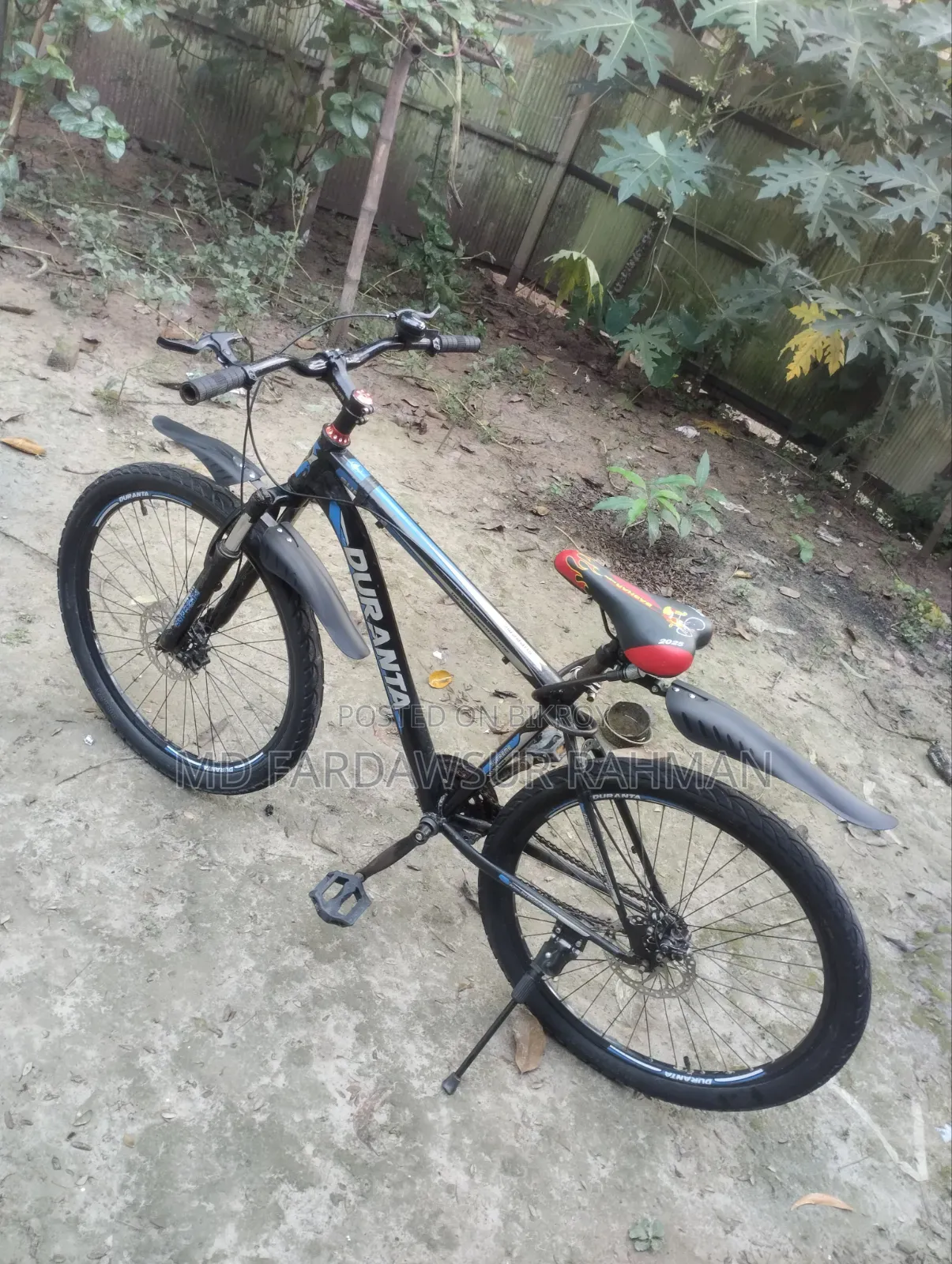 Old bicycle in good condition for sale. Price 7000 Taka.