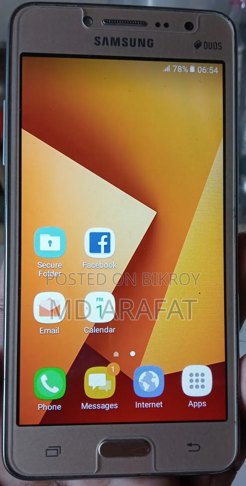 Samsung Galaxy J2 Prime 8 GB Gold