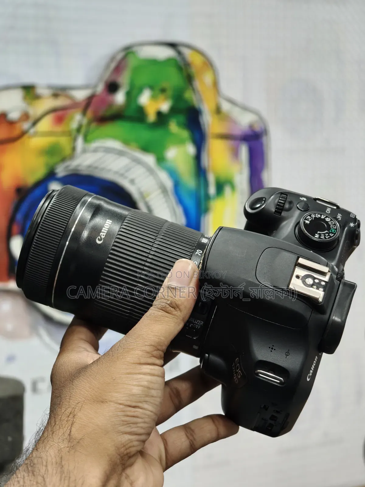 Canon 1200d+55-250mm STM Lens