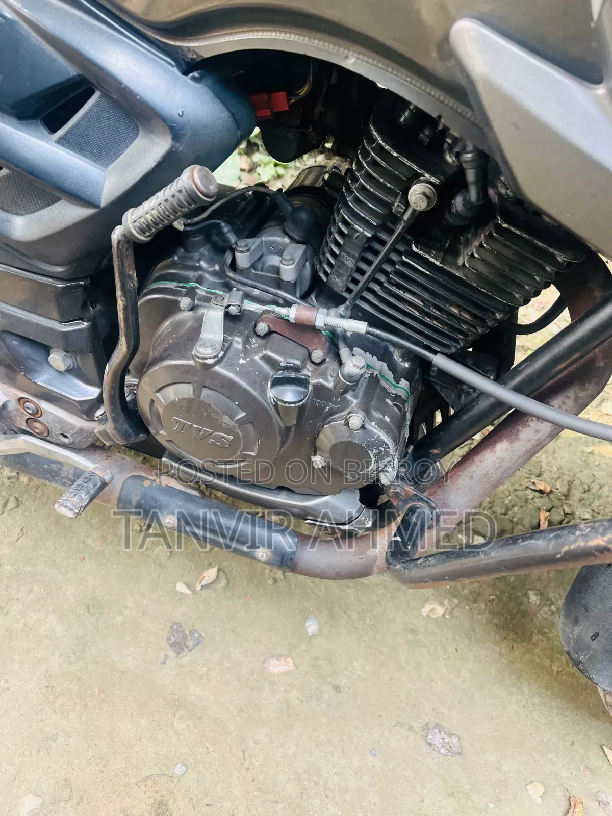 TVS Apache RTR 160 2V 2012 Gray
