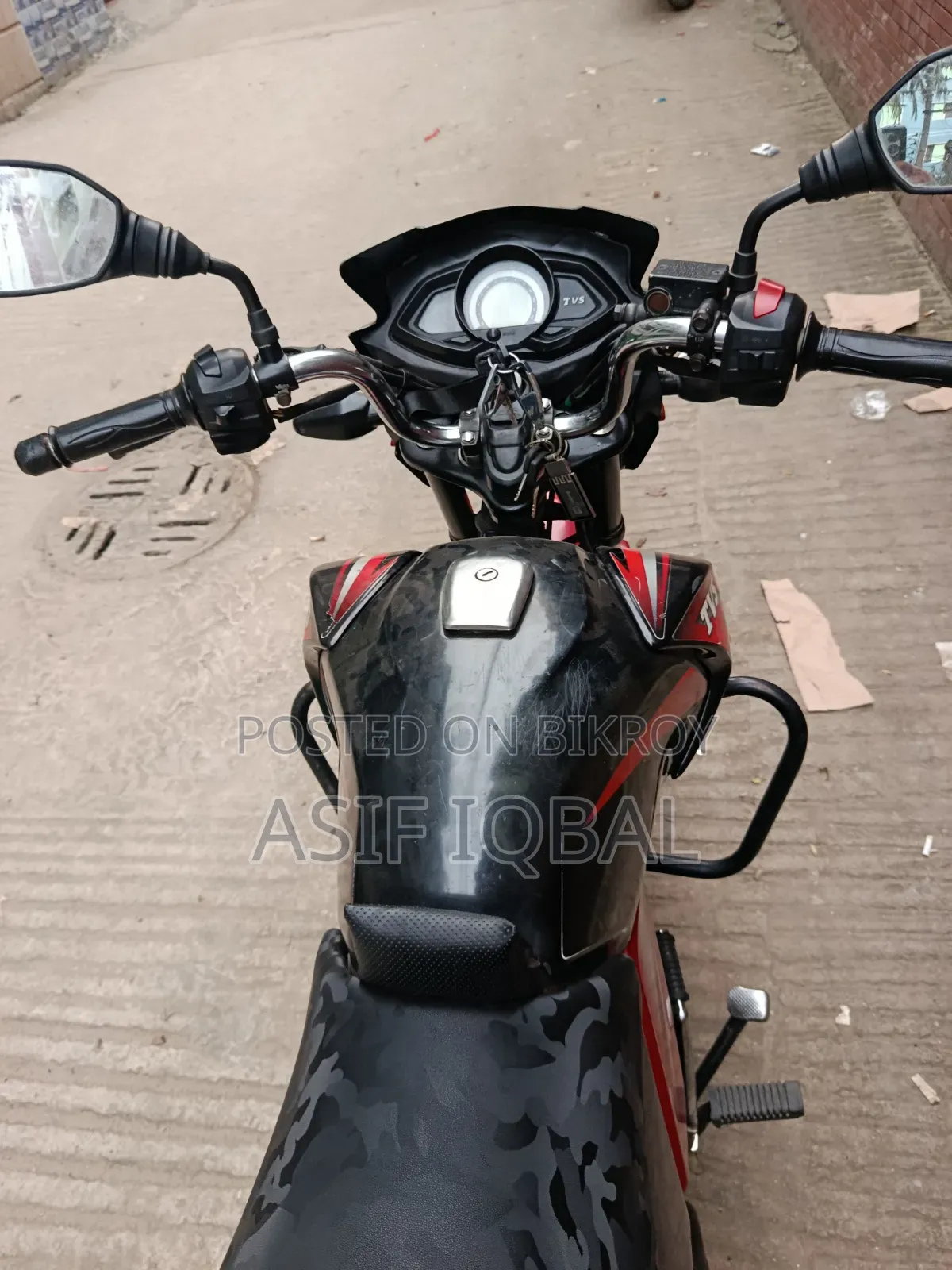 TVS Stryker 125 2019 Red