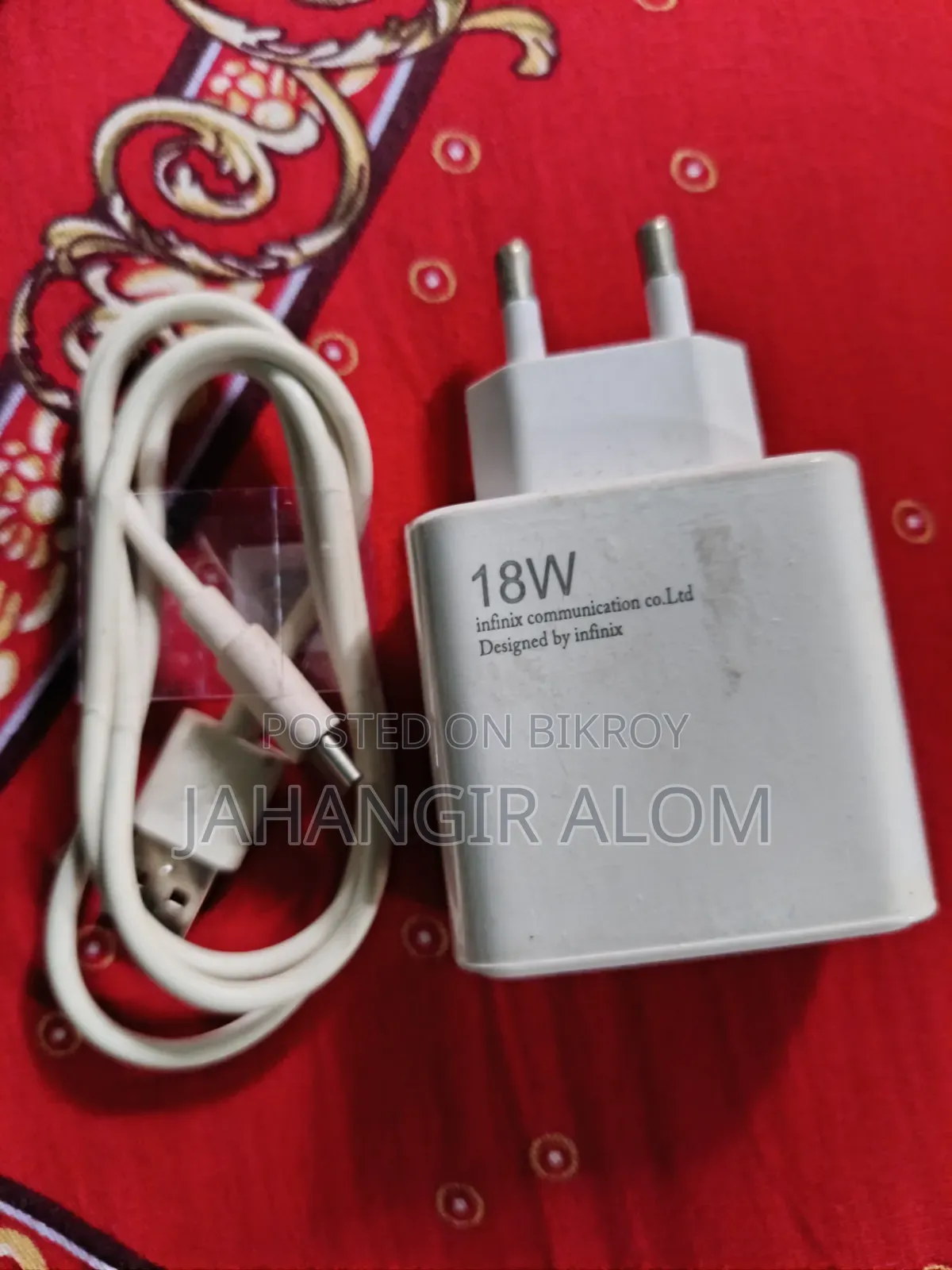 Infinix 18W Fast Charger
