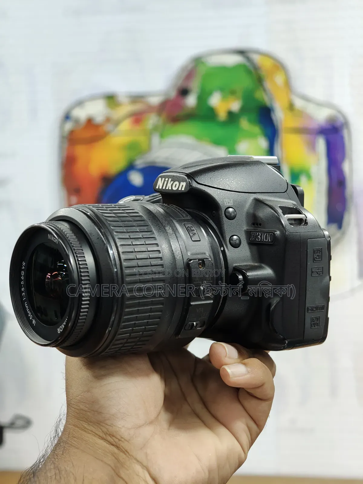 Nikon D3100+18-55mm Lens