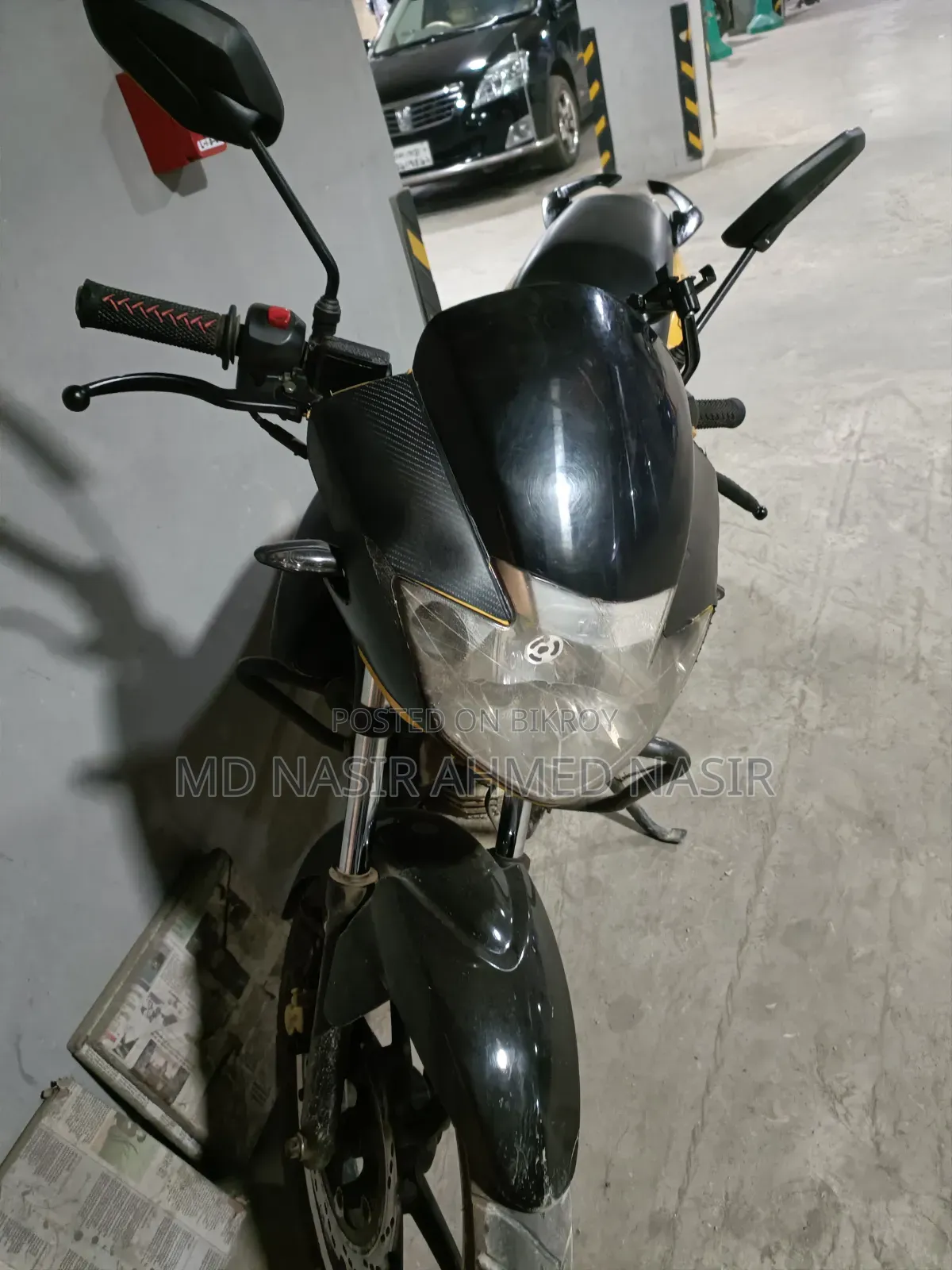 TVS Apache RTR 160 2V 2012 হলুদ