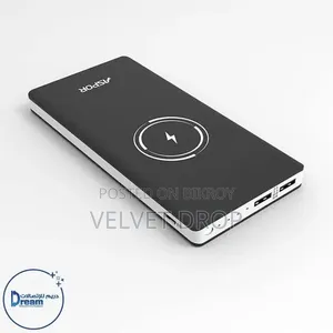 Aspor A341 8000mah Power Bank With Wireless Supported