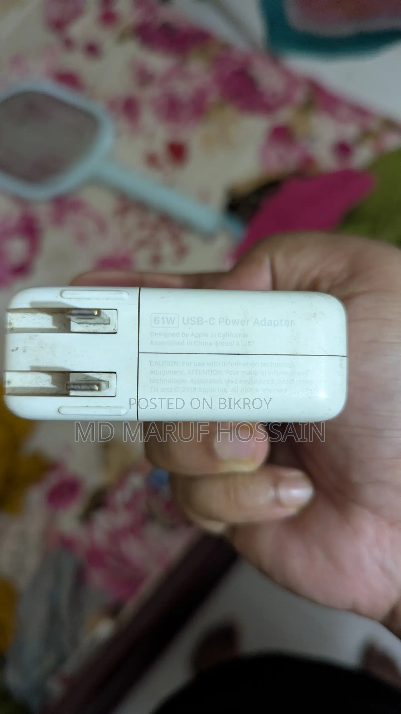 Macbook Pro 2019 Original Charger