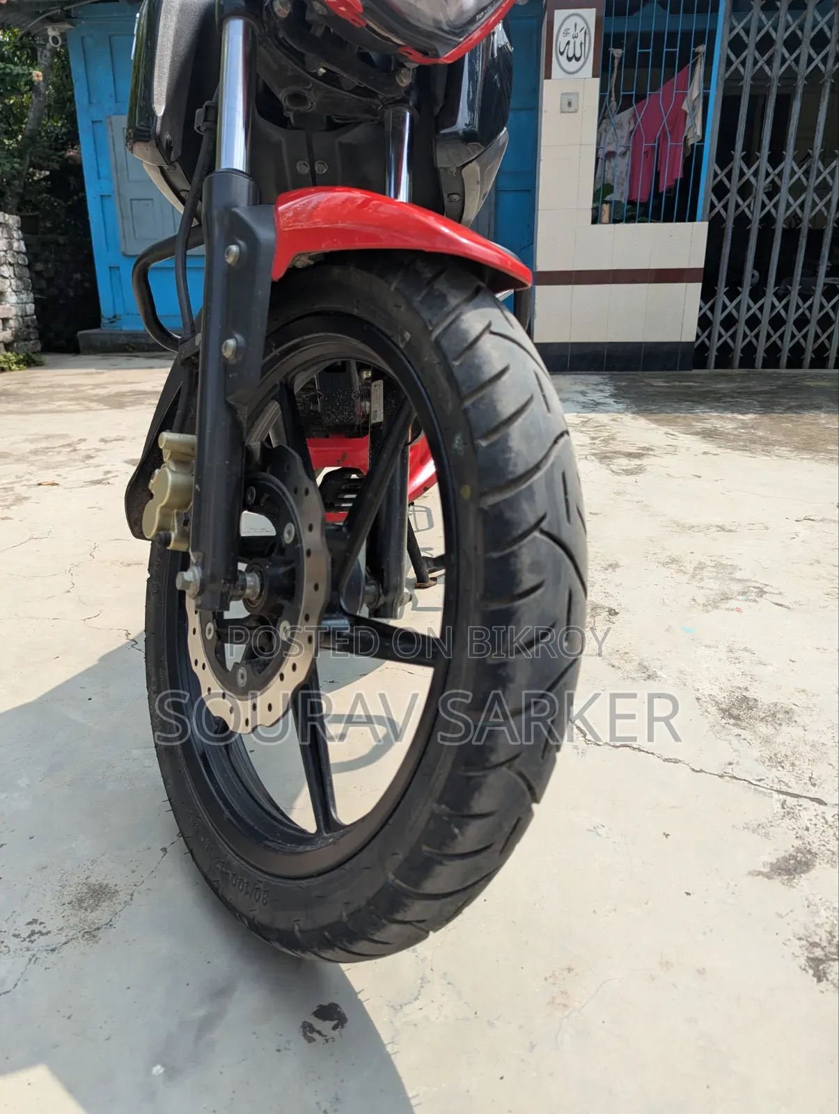 TVS Raider 125 2023 Red