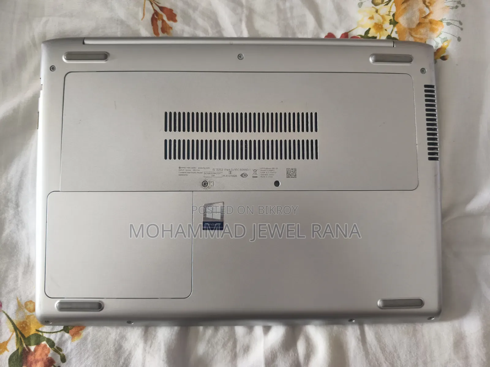 Laptop HP ProBook 430 G5 8GB Intel Core i7 SSD 256GB