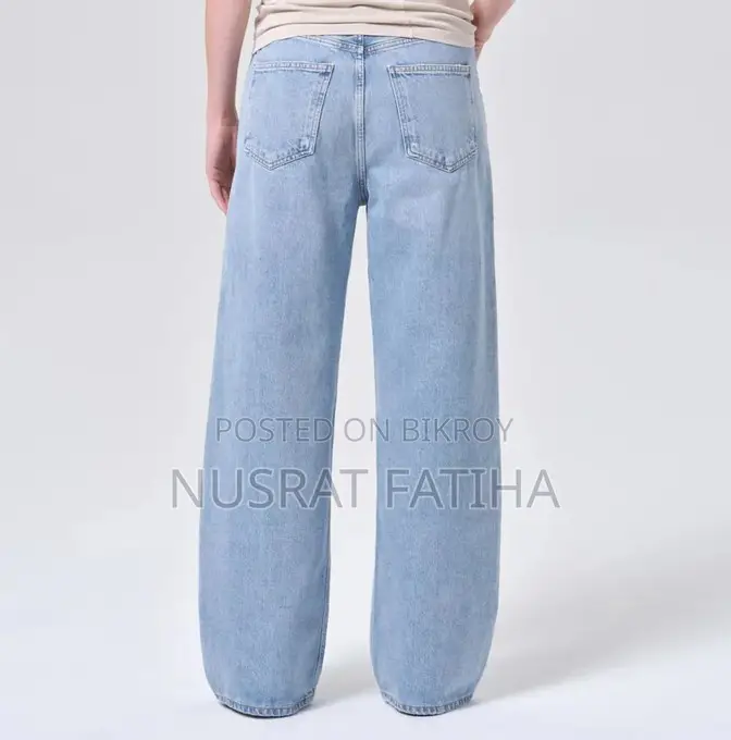 Light Blue Denim Baggy Unisex