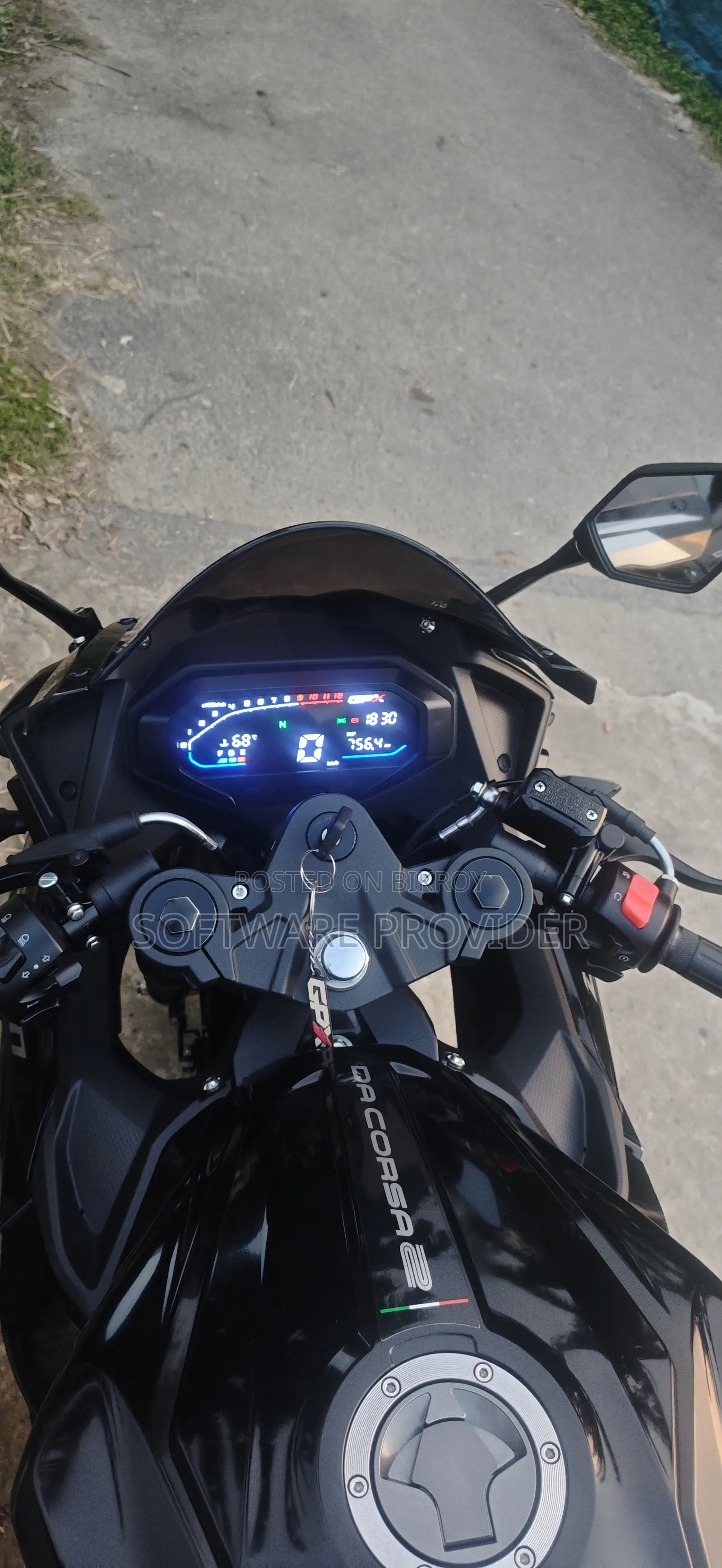 GPX GR200R Dacorsa2 2025 Black